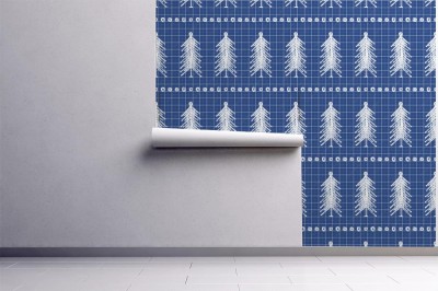 Fototapeta z motywem drzew iglastych