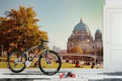 Fototapeta Jesienny wypoczynek w Berlinie