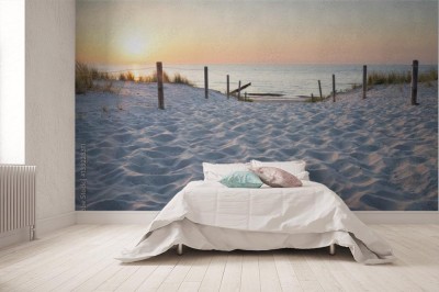 Fototapeta Zachód słońca nad Morzem Bałtyckim