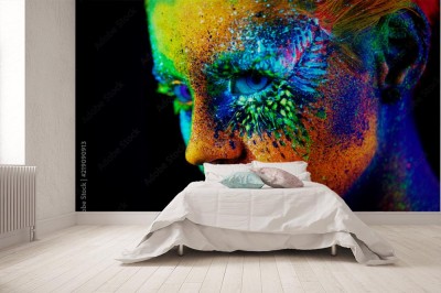 Fototapeta Kolorowy portret