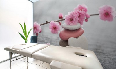 Fototapeta Kwiaty zen