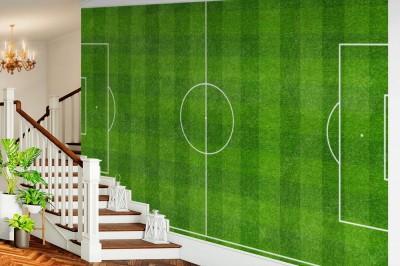 Fototapeta widok z góry boisko do piłki nożnej