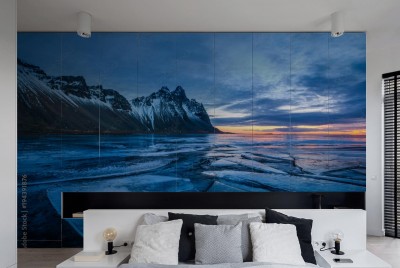 Naklejka na szafę Niesamowity dziki krajobraz Islandii