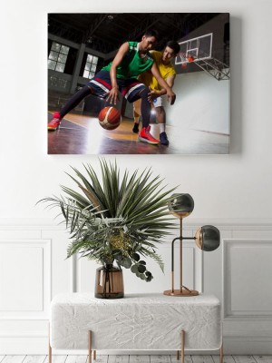 Obrazy do salonu Dwóch koszykarzy