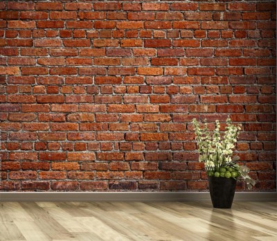 Fototapeta Stary mur z czerwonej cegły