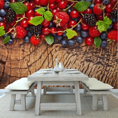 Fototapeta Świeże, soczyste owoce