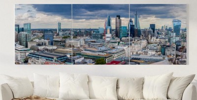 Obraz na płótnie Cudowna Panorama Londyńskiego miasta