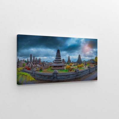 Obraz na płótnie Panorama świątyni Pura Besakih, Bali, Indonezja