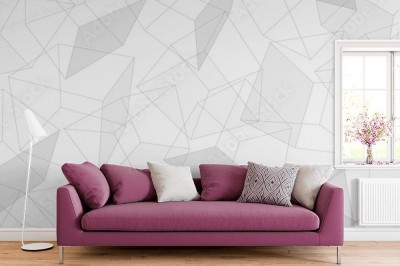 Fototapeta 3D geometryczny tło bezszwowy wzoru wektor 