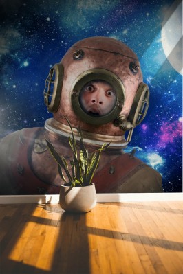 Fototapeta Dzielny astronauta