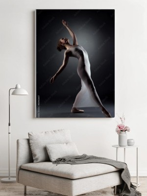 Obrazy do salonu Seksowna akty pozującej baleriny