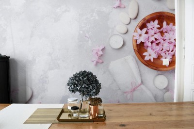 Fototapeta Aromaterapia, uroda, relaks i koncepcja zen