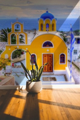 Fototapeta Krajobraz Santorini