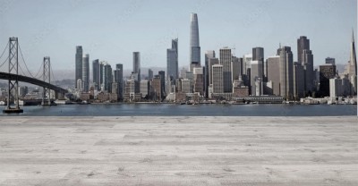 Fototapeta Panorama San Francisco w tradycyjnej konwencji
