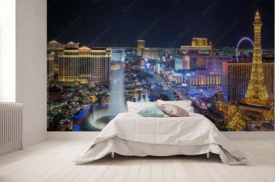 Fototapeta Miasto Las Vegas w nocy