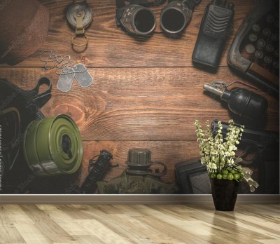 Fototapeta z motywem militarystycznym