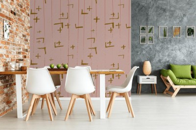 Fototapeta z teksturą materiałową kimona w stylu wabi sabi
