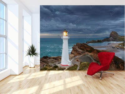 Fototapeta Latarnia morska w Castle Point