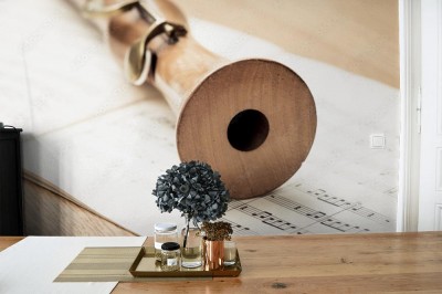 Fototapeta Drewniany flet