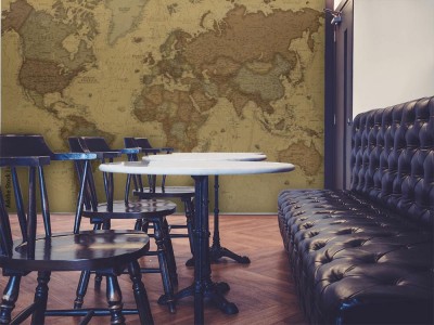 Fototapeta Mapa świata starożytnego