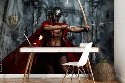 Fototapeta Ranny gladiator z kokardą