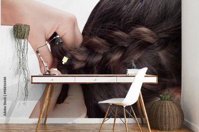 Fototapeta Splatanie warkocza