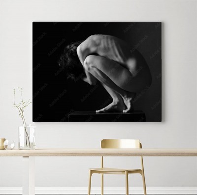 Obraz na płótnie Artystyczna postać nagiej kobiety
