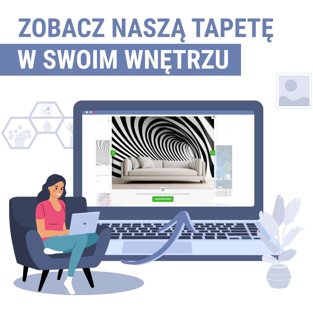 Zobacz tapety w swoim wnętrzu