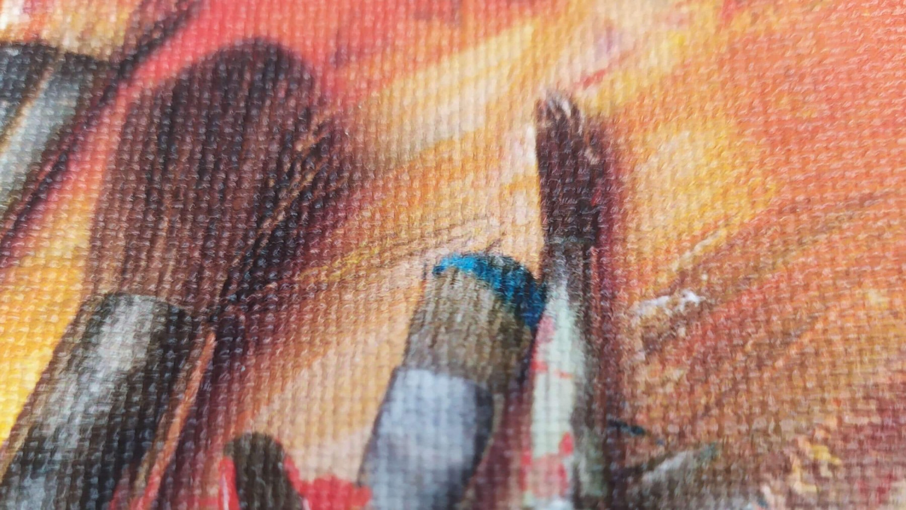 Fototapeta winylowa na flizelinie o strukturze płótna canvas